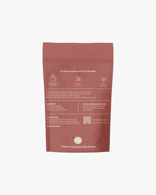 Marrakech Green Chai Refill Pouch