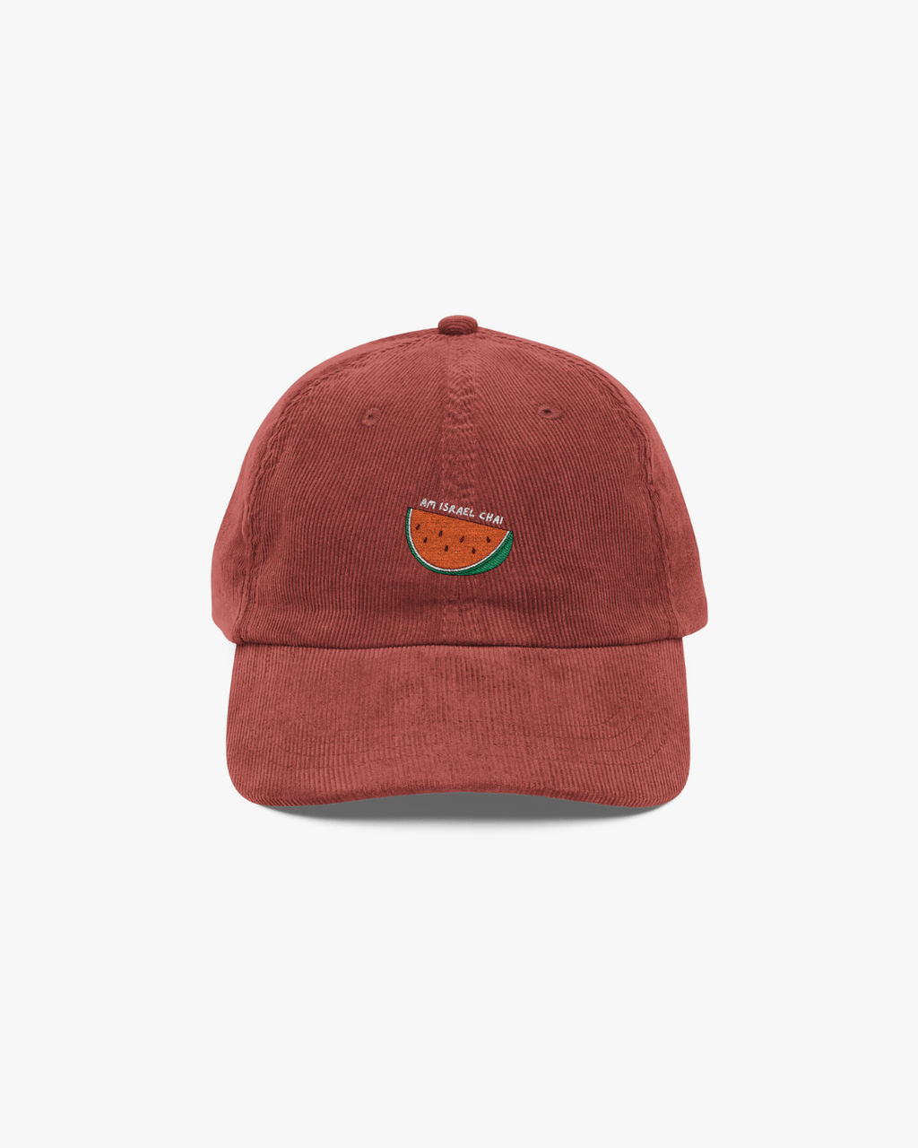 Watermelon Corduroy Cap
