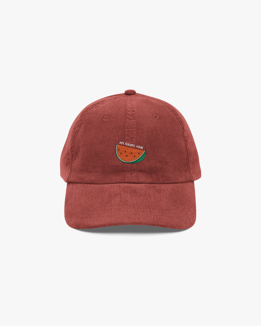 Watermelon Corduroy Cap