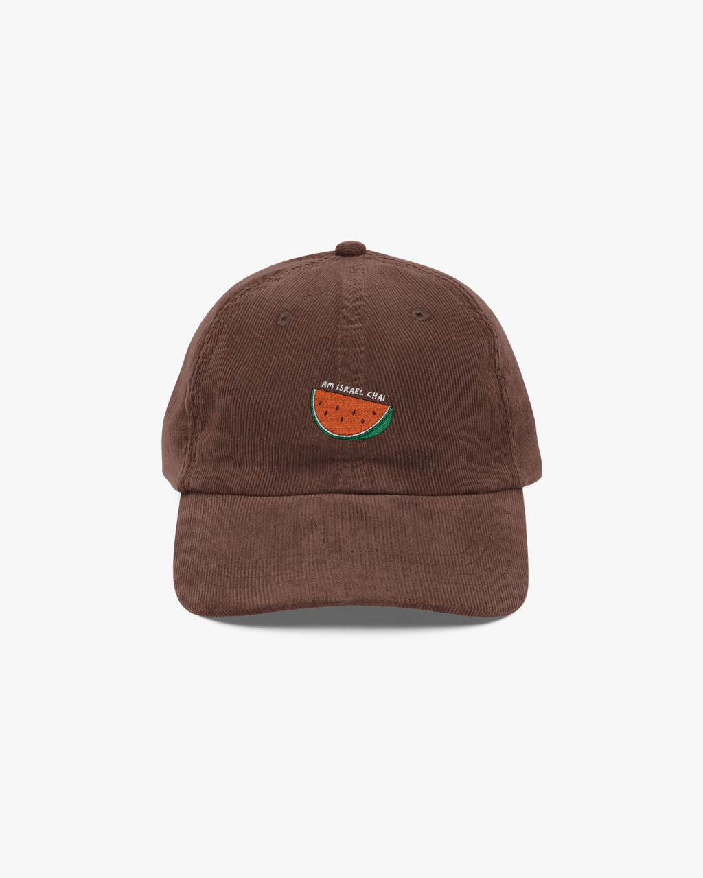 Watermelon Corduroy Cap