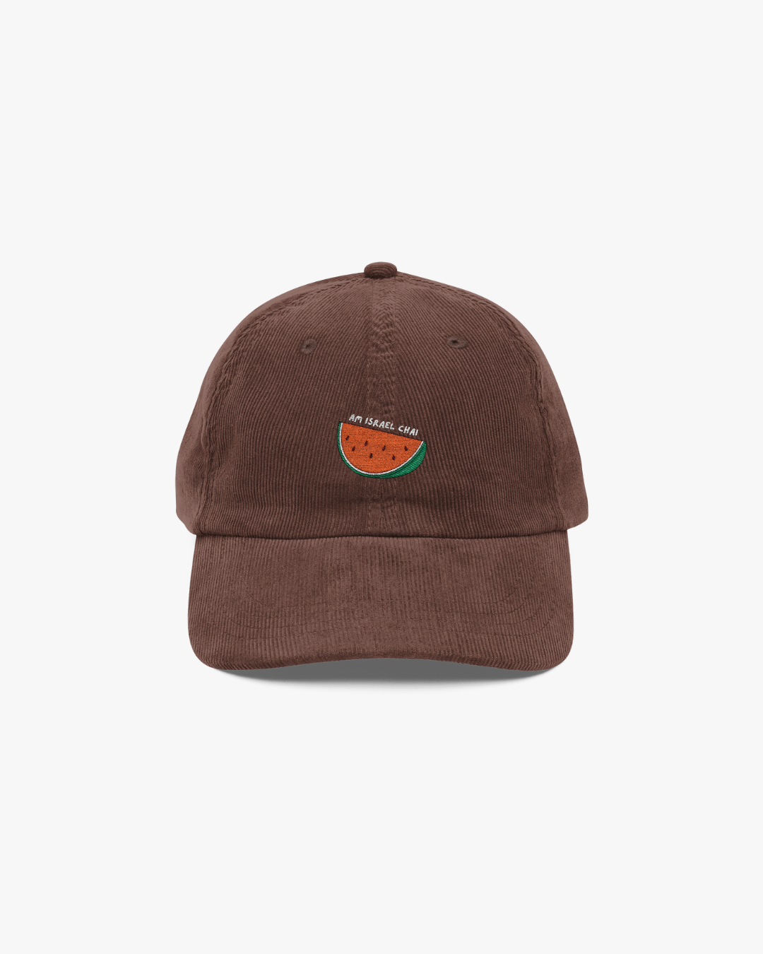 Watermelon Corduroy Cap
